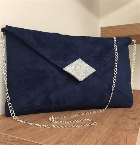 navy suede handbags for wedding